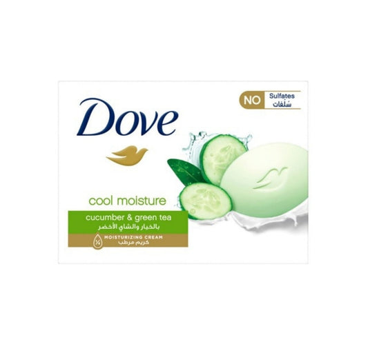 Dove Cool Moisture Cucumber & Green Tea Scent Moisturising Beauty Beauty Cream Soap Bar 160 g