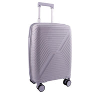 Ambest Polypropylene 4 Wheel Hard Trolley, 20 inches, Assorted, 43704