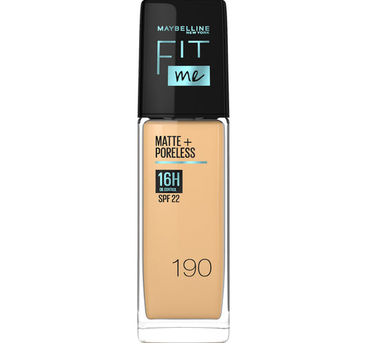Maybelline Fit Me Matte + Poreless Foundation 190 1 pc