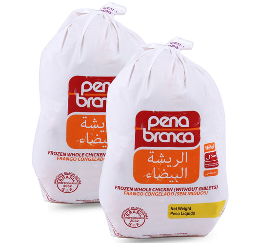 Pena Branca Whole Chicken 2 x 1 kg Lulu Hypermarket