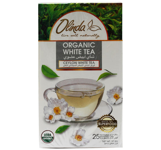 Olinda Organic White Tea 25 Teabags