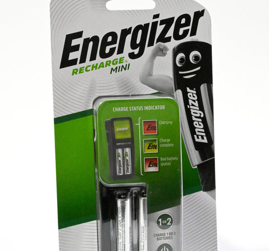Energizer Mini Charger + Rechargeable AAA Battery CH2PC-900