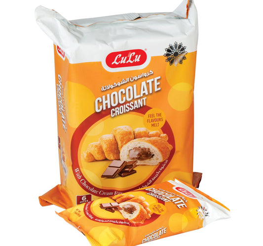 LuLu Croissant with Chocolate Cream Filling 6 x 55 g