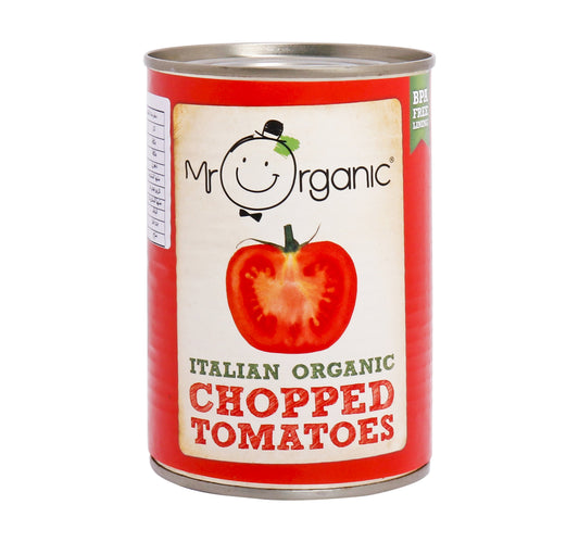 Mr. Organic Italian Organic Chopped Tomatoes 400 g Lulu Hypermarket