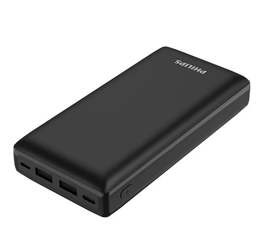 Philips Power Bank, 20000mAh, Black, DLP7721N Lulu Hypermarket