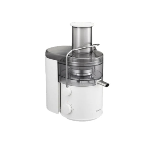 Panasonic 2L 1000W Electric Juicer with Full Metal Spinner, White, MJ-CB100WTZ