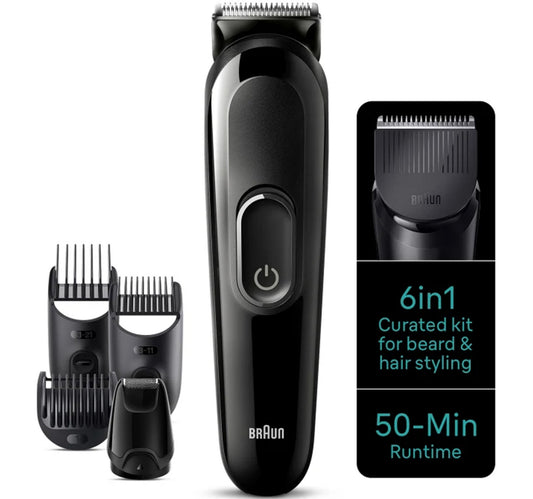 Braun 6-in-1 Style Kit Series 3 MGK3410 beard & hair Styling.