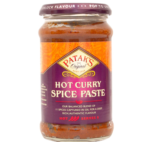 Patak's Hot Curry Spice Paste 283 g Lulu Hypermarket