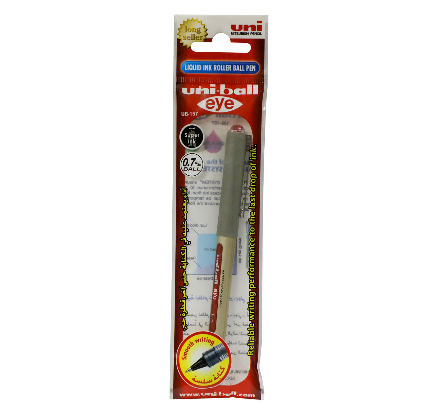 Uni-Ball Eye Micro Pen UB157 Red