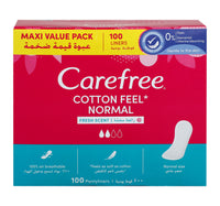 Carefree Cotton Feel With Fresh Scent Pantyliner 100pcs