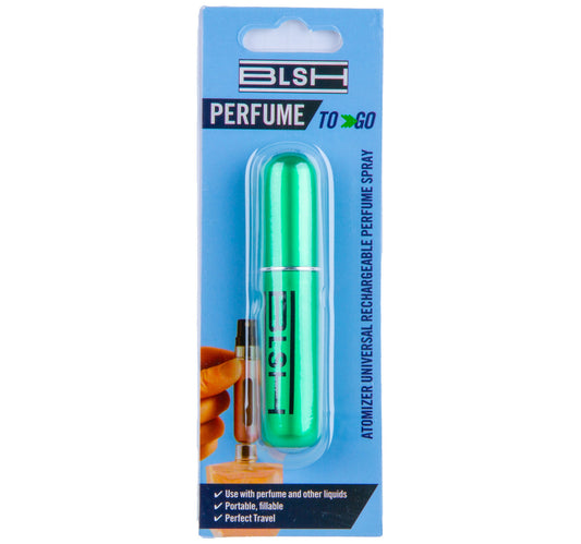 Blsh Perfume Refillable Atomizer Spray Bottle Portable 5ml for Travel Business Trip