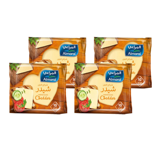 Almarai Cheddar Cheese Slices 4 x 200 g Lulu Hypermarket
