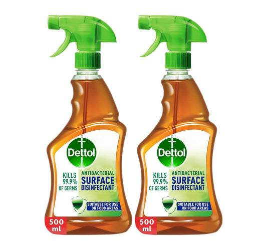 Dettol Anti-Bacterial Surface Disinfectant Value Pack 2 x 500 ml
