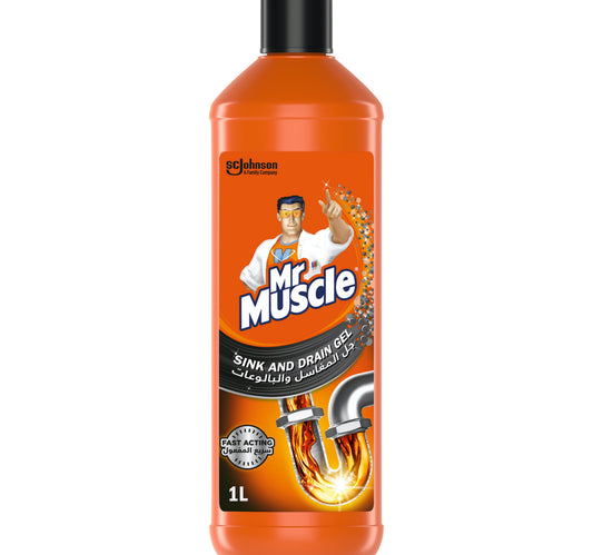 Mr. Muscle Sink And Drain Gel 1 Litre