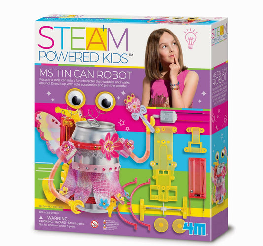4M Girl Steam Girl TinCan 04906