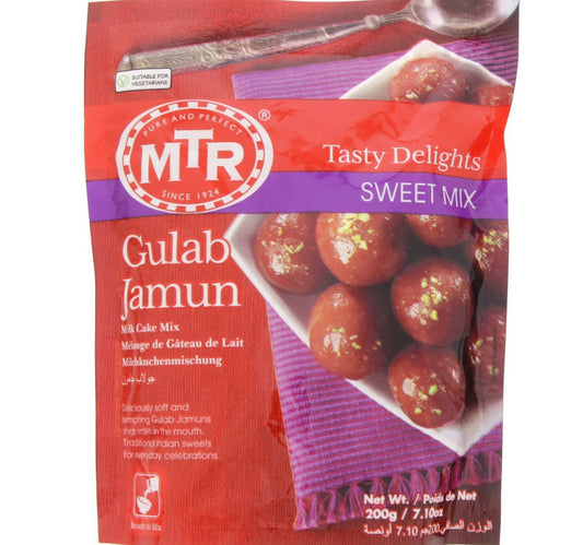 MTR Instant Gulab Jamun Milk Cake Mix 200 g Lulu Hypermarket