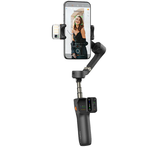 Hohem iSteady V3 Foldable Smartphone Gimbal Stabilizer, Black