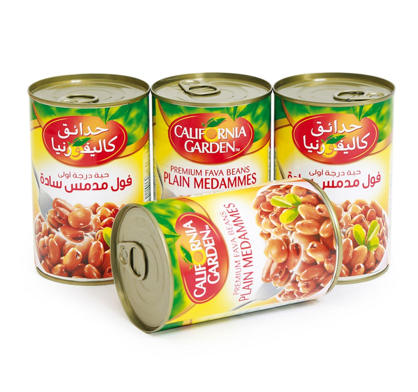 California Garden Canned Fava Beans Masters 4 x 450 g Lulu Hypermarket