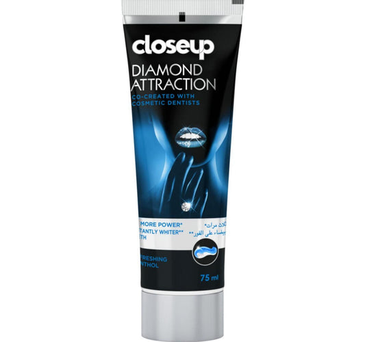 Closeup Diamond Attraction Whitening Toothpaste Power White Refreshing Menthol 75 ml