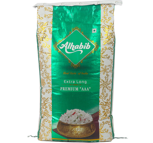 Alhabib Extra Long Premium AAA Basmati Rice 20 kg