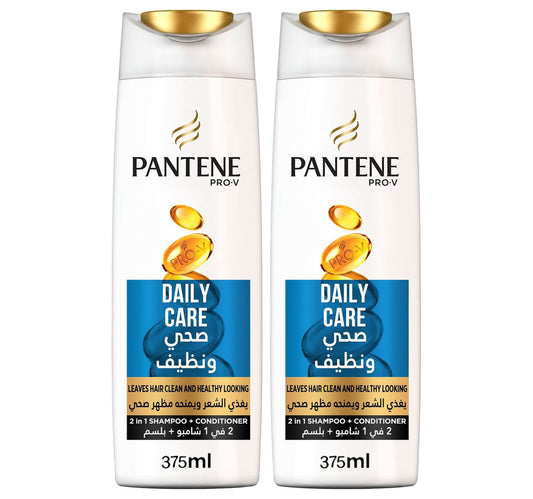 Pantene Pro-V Daily Care Shampoo 2 x 375 ml
