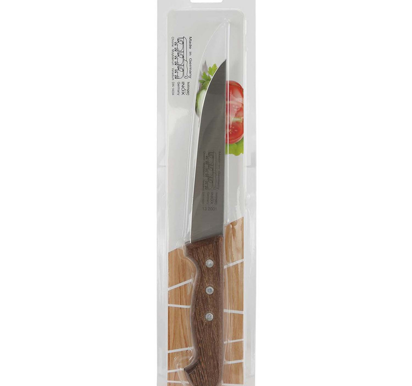 Solingen Butcher Knife, Wooden Handle, 6 inches, 132001