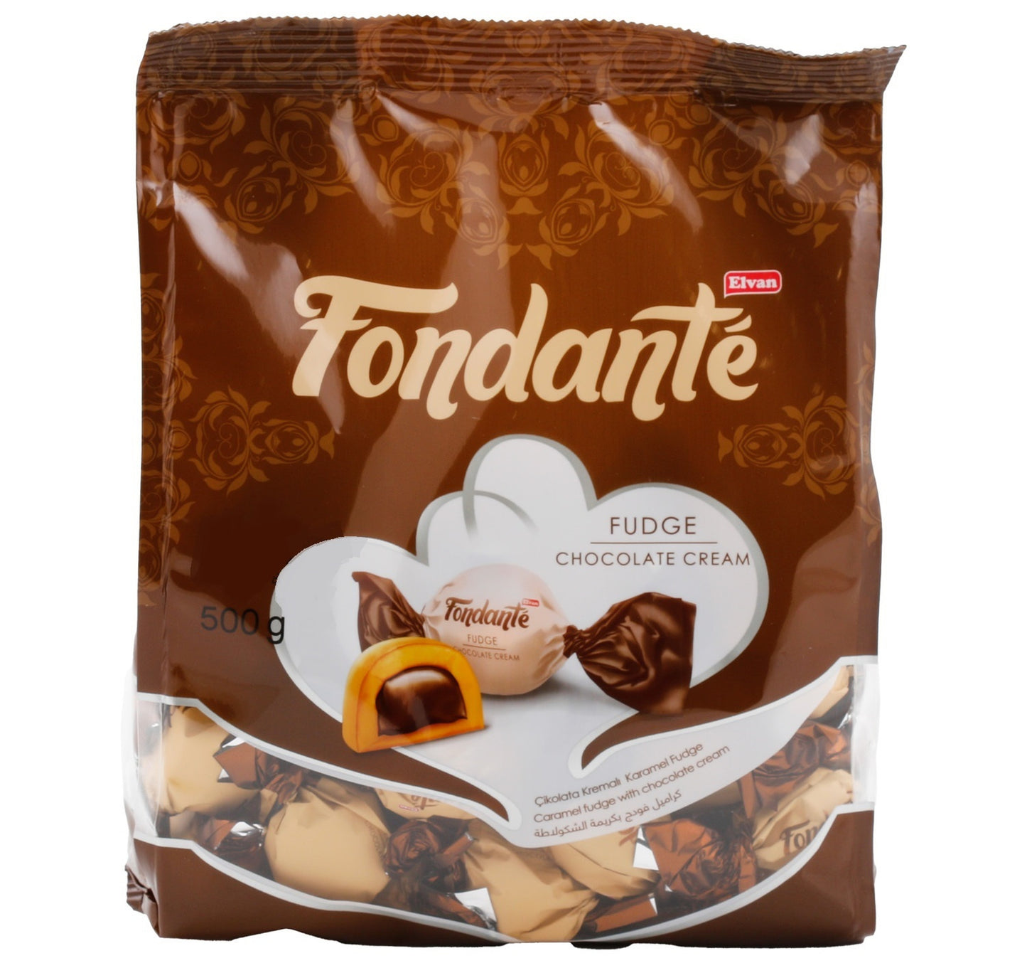 Elvan Fondante Fudge Chocolate Cream 500 g