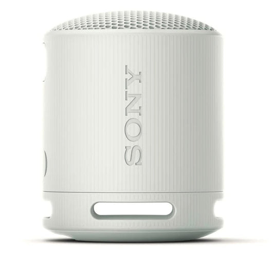 مكبر صوت سوني SRS-XB100 اللاسلكي المحمول باللون الرمادي الفاتح