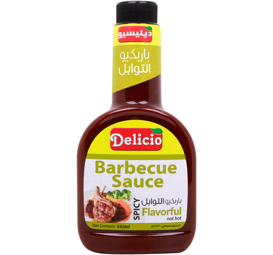 Delicio Barbecue Sauce Spicy 532 ml Lulu Hypermarket