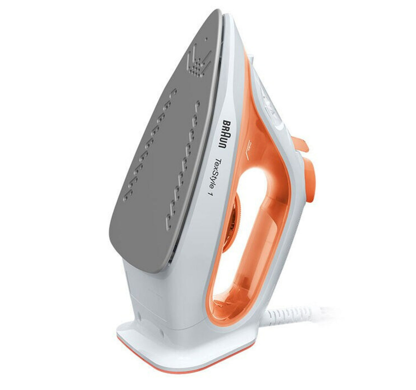 Braun Steam Iron, 1900W, Orange & White, SI1009ORANGE