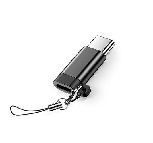 Trands Micro to Type-C Connector Adapter with Keychain CA366 Lulu Hypermarket