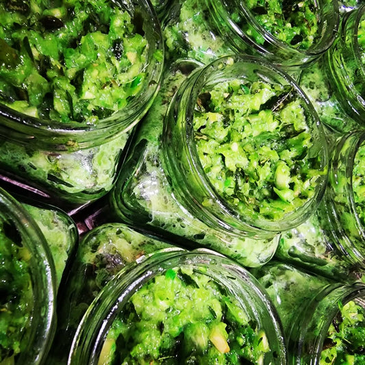 Garlic paste with herbs Shefs