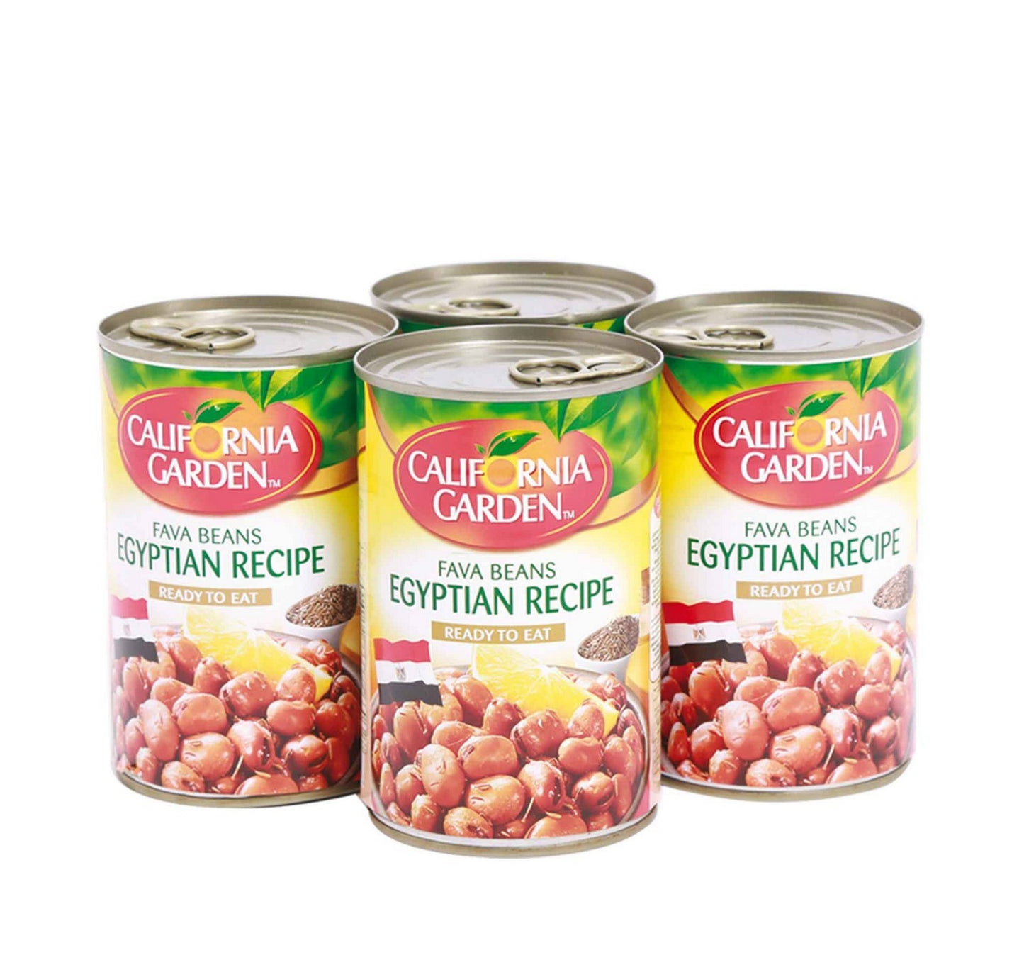 California Garden Fava Beans Egyptian Recipe 450 g x 4 pcs