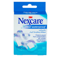 Nexcare Clear Waterproof Bandage Assorted 30 pcs