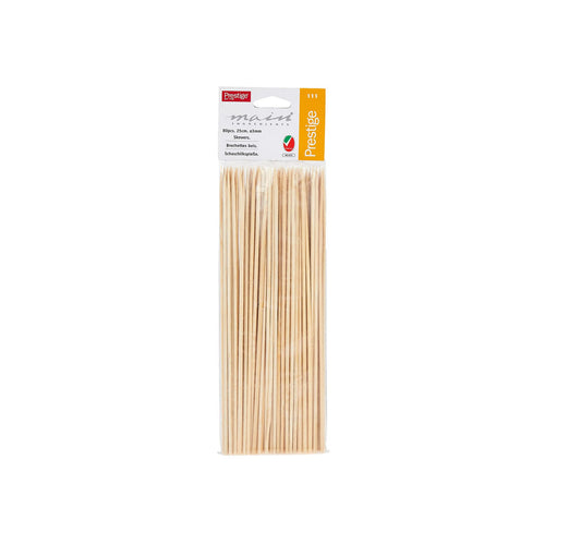 Prestige Wooden Skewers PR111 25cm 80pcs