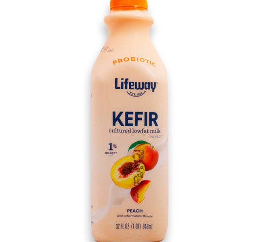 Lifeway Kefir Milk Peach Low Fat 946 ml Lulu Hypermarket