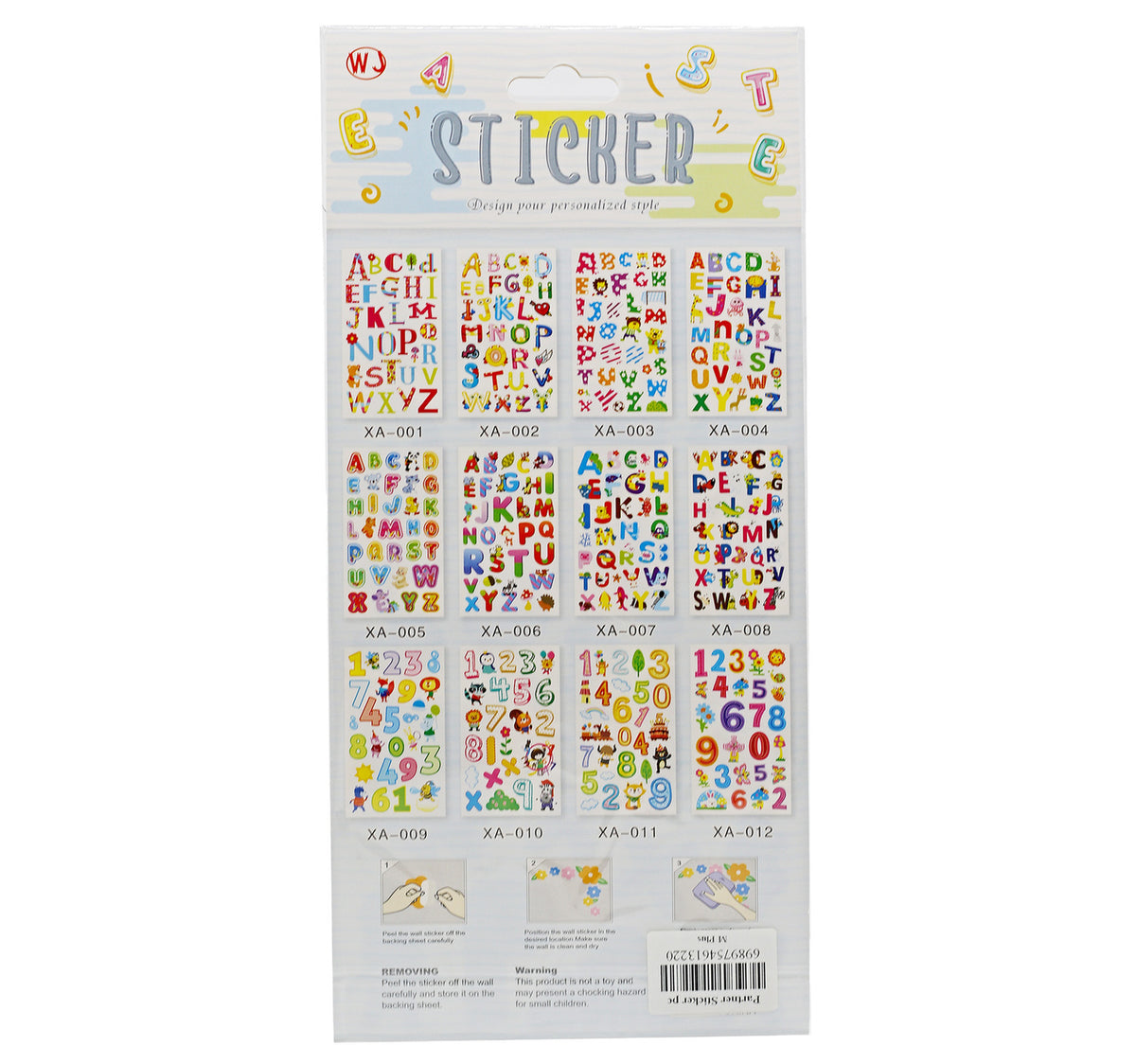 Partner Sticker Assorted P917