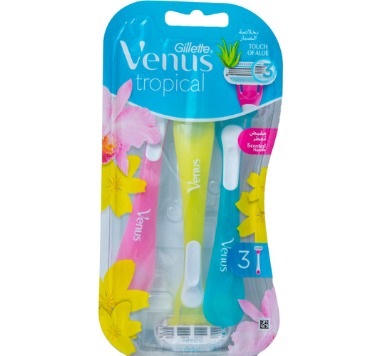 Gillette Venus Tropical Disposable Razor 3 pcs