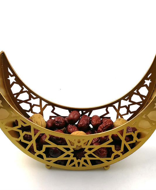 Party Fusion Moon Shaped Ramadan Food Tray, Assorted, RM00382