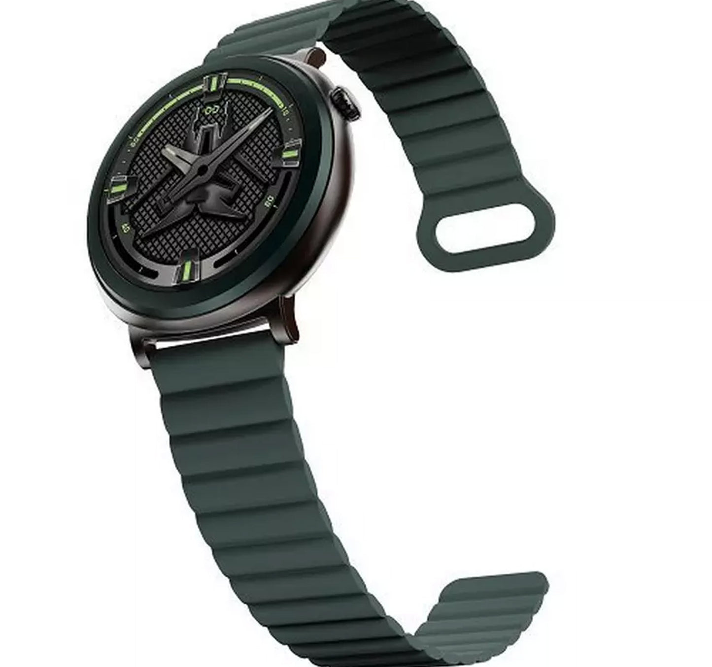 HiFuture Aurora Smartwatch, 1.43 inches AMOLED Display, Dark Green