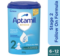 Aptamil Advance Stage 2 Follow On Formula From 6-12 Months 800 g