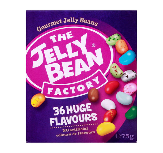 The Jelly Bean Factory 36 Gourmet Flavours 75 g Lulu Hypermarket