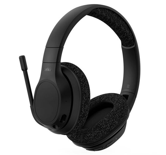 Belkin SoundForm Adapt Over-Ear Wireless Headphone, AUD005btBLK