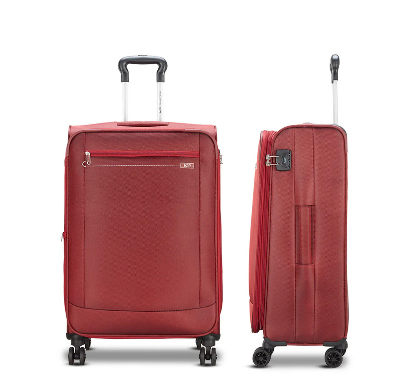 VIP Knight 4 Wheel Soft Trolley 55cm Red