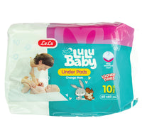 LuLu Baby Under Pads Change Mats Size 60 x 60cm 10pcs