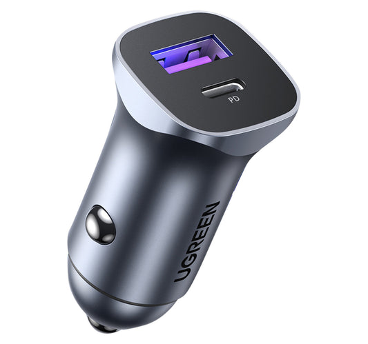 Ugreen Dual Port Car Charger CD130 30W Lulu Hypermarket