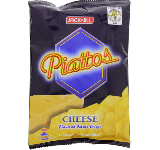 Jack 'n Jill Piattos Cheese Flavored Potato Crisps 85 g Lulu Hypermarket