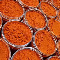 Red sweet pepper paprika spice Shefs