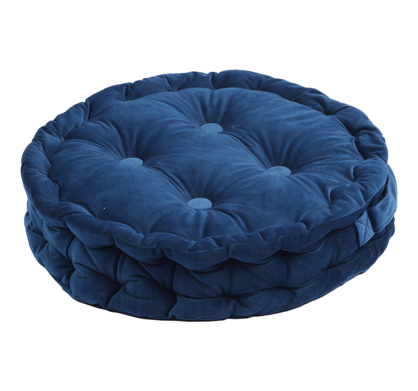 Super Soft Round Cushion Velvet 40 x 40cm Assorted Colours