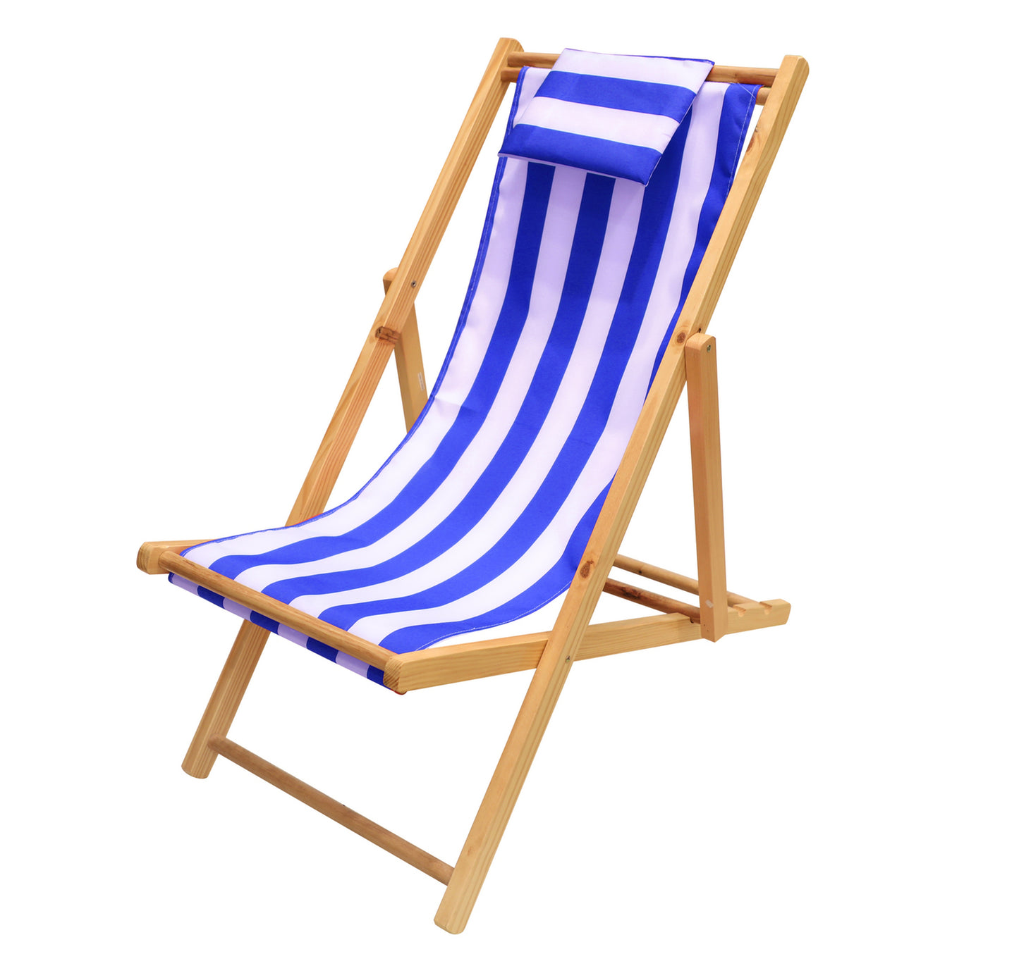 Home Style CHI Folding Sun Chair, Blue, JI18024